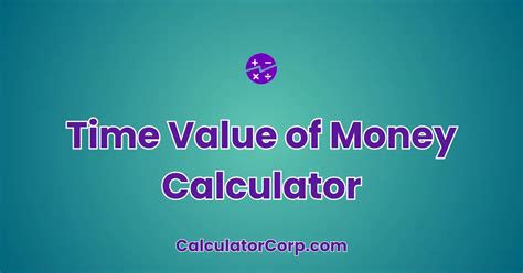 value of money calculator.